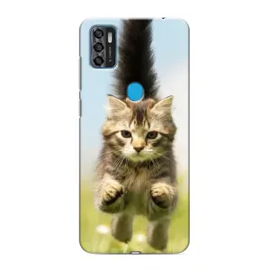 Чехлы с Котиками для ZTE Blade A7s 2020 (VPrint) (Прыжок кота)