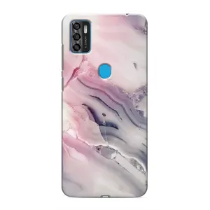 Мраморный чехол на ZTE Blade A7s 2020 (VPrint) (Пурпурный Мрамор)