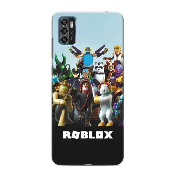 Чехол с принтом «ROBLEX» для ZTE Blade A7s 2020