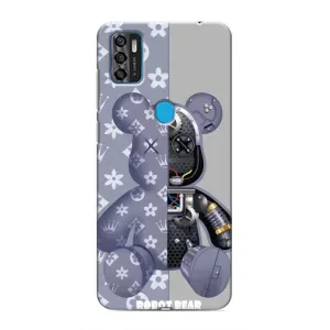 Крутые Чехлы Луи Виттон для ZTE Blade A7s 2020 (AlphaPrint) (Робот Мишка)