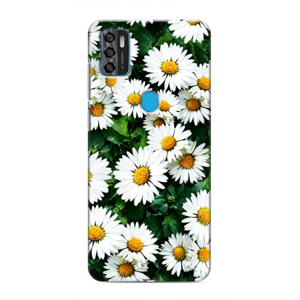 Чехол с принтом «Ромашки» для ZTE Blade A7s 2020
