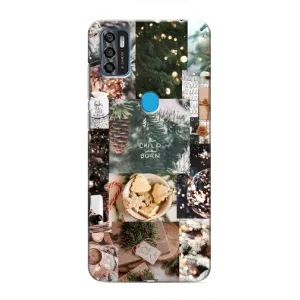 Різдвяні, Святкові Чохли для ZTE Blade A7s 2020 (Різдвяний колаж)