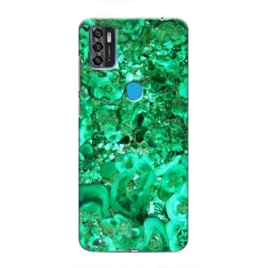 Мраморный чехол на ZTE Blade A7s 2020 (VPrint) (Салатный Мрамор)