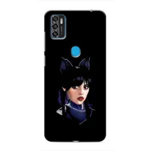 Чохли Венсдей на ZTE Blade A7s 2020 Уенсдей (AlphaPrint) (серйозна Венздей)