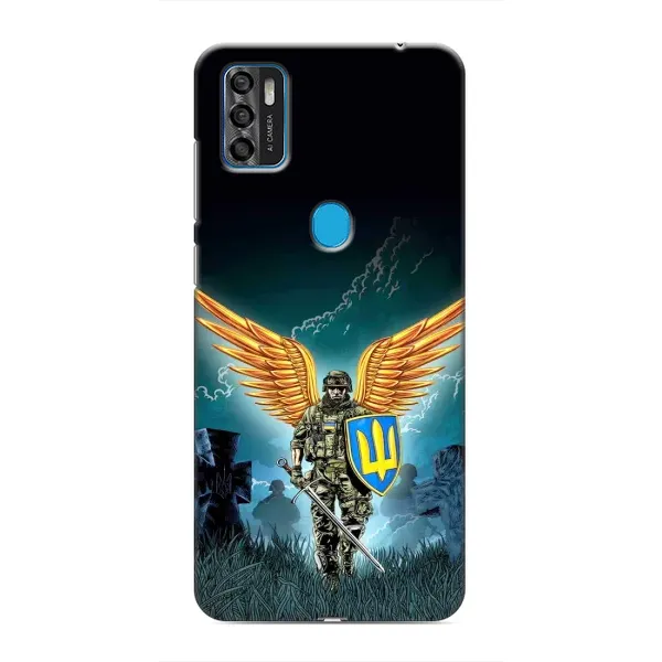 Чехол с принтом «Солдат ЗСУ» для ZTE Blade A7s 2020