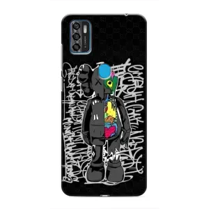 Чехлы для ZTE Blade A7s 2020 - Bearbrick Louis Vuitton (PREMIUMPrint) (Стиль Bearbrick)