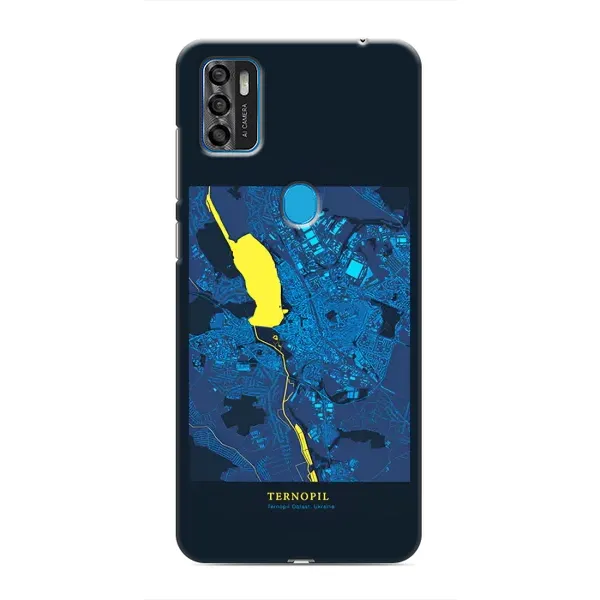 Чехол с принтом «Тернополь» для ZTE Blade A7s 2020
