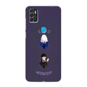 Чохли Венсдей на ZTE Blade A7s 2020 Уенсдей (AlphaPrint) (Венздей і подруга)