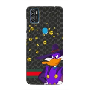 Брендновые Чехлы для ZTE Blade A7s 2020 - (PREMIUMPrint) (Утка Гуччи)