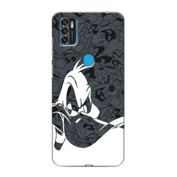 Чехол с принтом «Утка стайл» для ZTE Blade A7s 2020