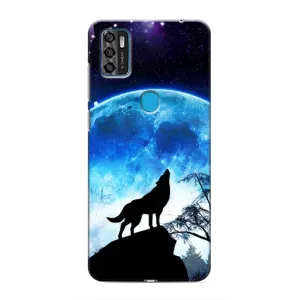 Защитные чехлы для ЗТЕ Блейд А7с (AlphaPrint) (ХИТ продаж) ВОЛК (Волк на луну)