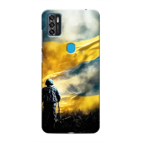 Чехол с принтом «Война» для ZTE Blade A7s 2020