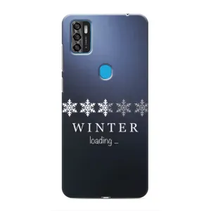 Зимні Чохли для ZTE Blade A7s 2020 - прозорий фон (Winter loading)
