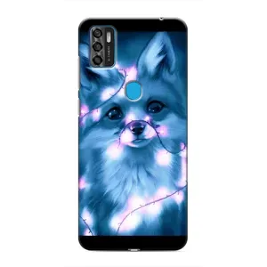 Чехлы с картинкой Лисички для ZTE Blade A7s 2020 (VPrint) (Яркая лисичка)