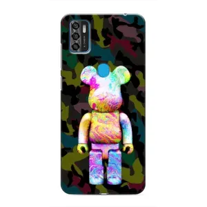 Чехлы для ZTE Blade A7s 2020 - Bearbrick Louis Vuitton (PREMIUMPrint) (Яркий Bearbrick)