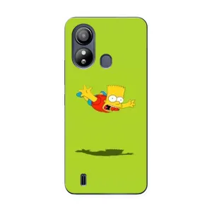 Чjхол з Сімпсонами для ZTE Blade L220 (VPrint) (Барт Сімпсон)