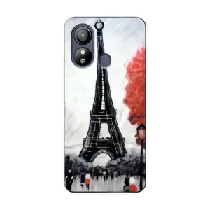 Чехол Эйфелева Башня для ZTE Blade L220 - (AlphaPrint) (Башня в Париже)