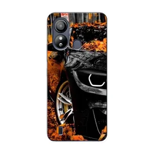 Чохли з Машинами на ZTE Цlэйд L220 (VPrint) (Чорна Машина)