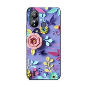 Чохли з квітами для ZTE Blade L220 (VPrint) (Дизайн квітів)