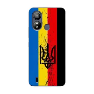 Украинские Чехлы для ZTE Blade L220 с картинкой УПА (AlphaPrint) (Прапор УПА)