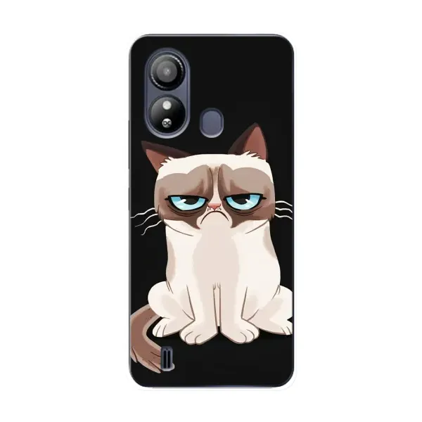 Чехол с принтом «Грустный кот» для ZTE Blade L220