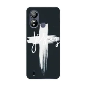 Чехол для ZTE Blade L220 (AlphaPrint) - (Христианские) (Иисус)