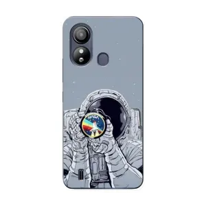 Чехол NASA для ZTE Blade L220 (AlphaPrint) (Космонавт фото)