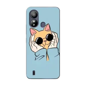 Чохол на ZTE Цlэйд L220 з Котиками (VPrint) (Котик в окулярах)