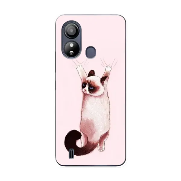 Чехол с принтом «Котик падает» для ZTE Blade L220