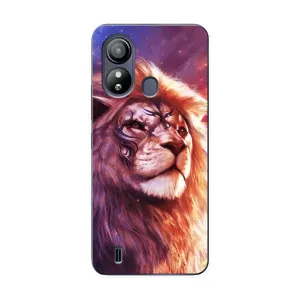 Чохол з картинкою ЛЕВ для ZTE Blade L220 (VPrint) (Красочний Лев)