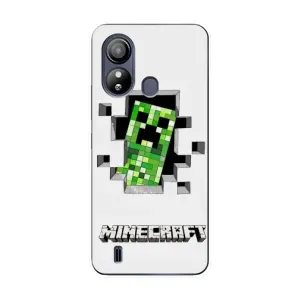 Чохол Майнкрафт на ZTE Blade L220 (AlphaPrint) Minecraft (кріпер Майнкрафт)