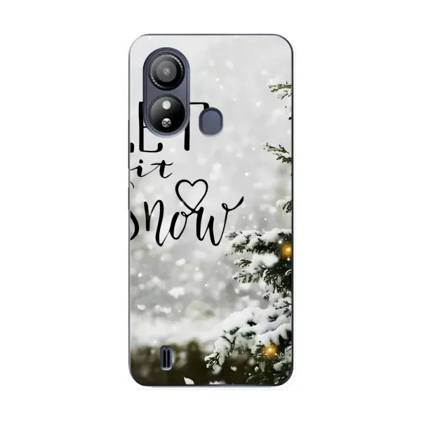 Чехол с принтом «Let it snow» для ZTE Blade L220