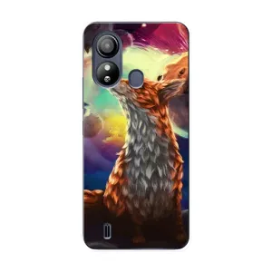 Чохли з картинкою Лисичка для ZTE Blade L220 (VPrint) (Лисичка в космосі)