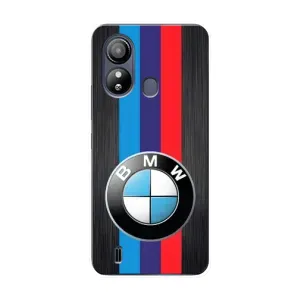 Чехол для ЗТЕ Блейд Л220 - с принтом БМВ (AlphaPrint) (Лого BMW)