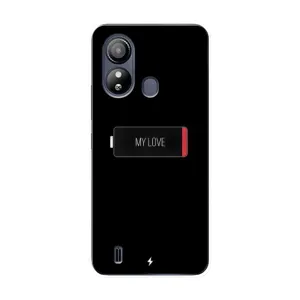Чехлы для любимой на ZTE Цlэйд L220 (VPrint) (Love battery)