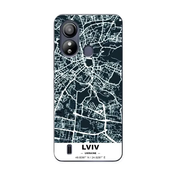 Чехол с принтом «Львов» для ZTE Blade L220