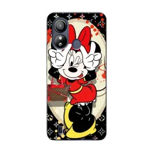 Чохол Disney Mouse ZTE Blade L220 (PREMIUMPrint) (Мінні peace)