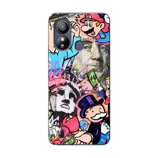 Чехол с принтом «Monopoly man» для ZTE Blade L220