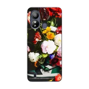 Бренднові Чохли для ZTE Blade L220 - (PREMIUMPrint) (Nike цветы)