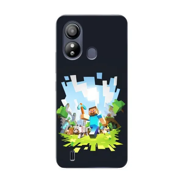 Чехол с принтом «персонажи Minecraft» для ZTE Blade L220 Чехол с принтом «персонажи Minecraft» для ZTE Blade L220