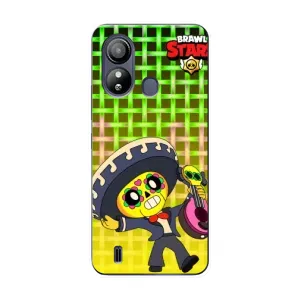 Чехлы Brawl Stars для ZTE Blade L220 (AlphaPrint) (Поко в самбреро)