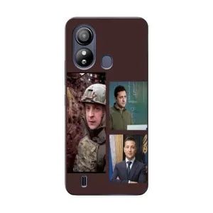 Чохол для ZTE Blade L220 (AlphaPrint - с принтом Зеленського) (Президент)