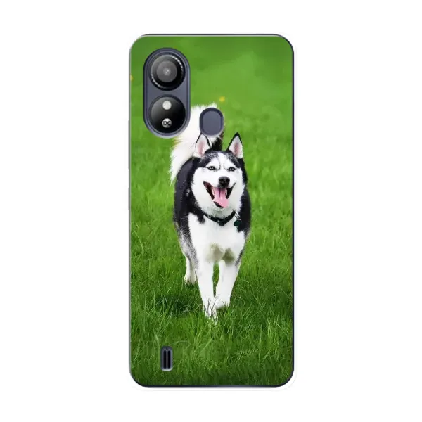 Чехол с принтом «Радостный Хаски» для ZTE Blade L220 Чехол с принтом «Радостный Хаски» для ZTE Blade L220
