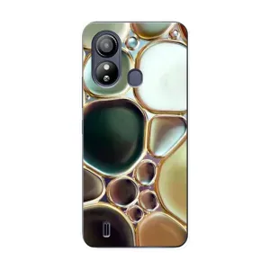 Мраморний чехол на ZTE Blade L220 (VPrint) (Радужний Мрамор)