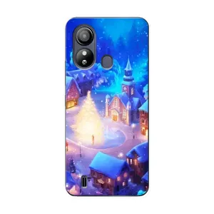 Різдвяні Чохли для ZTE Blade L220 (VPrint) (Різдвяне місто)