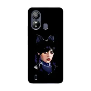 Чохли Венсдей на ZTE Blade L220 Уенсдей (AlphaPrint) (серйозна Венздей)