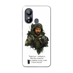 Чохли для ZTE Blade L220 с принтом Тараса Шевченко (AlphaPrint) (Шевченко воїн)