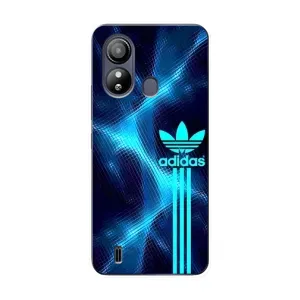 Чехлы Адидас для ZTE Blade L220 (AlphaPrint) (Синий Адидас)