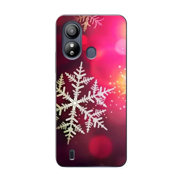 Чехол с принтом «Снежинка» для ZTE Blade L220