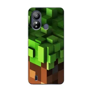 Чохол Майнкрафт на ZTE Blade L220 (AlphaPrint) Minecraft (текстура Майнкрафт)